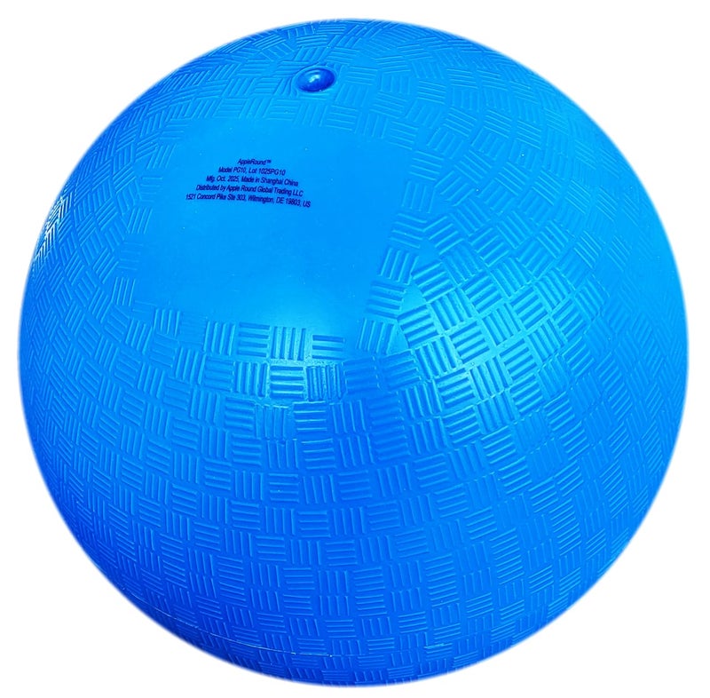AppleRound 8.5-inch Dodgeball Playground Balls, Pack of 4 Balls with 1 Pump, Official Size for Dodge Ball, Handball, Camps and Schools (Multicolor) - Image 3